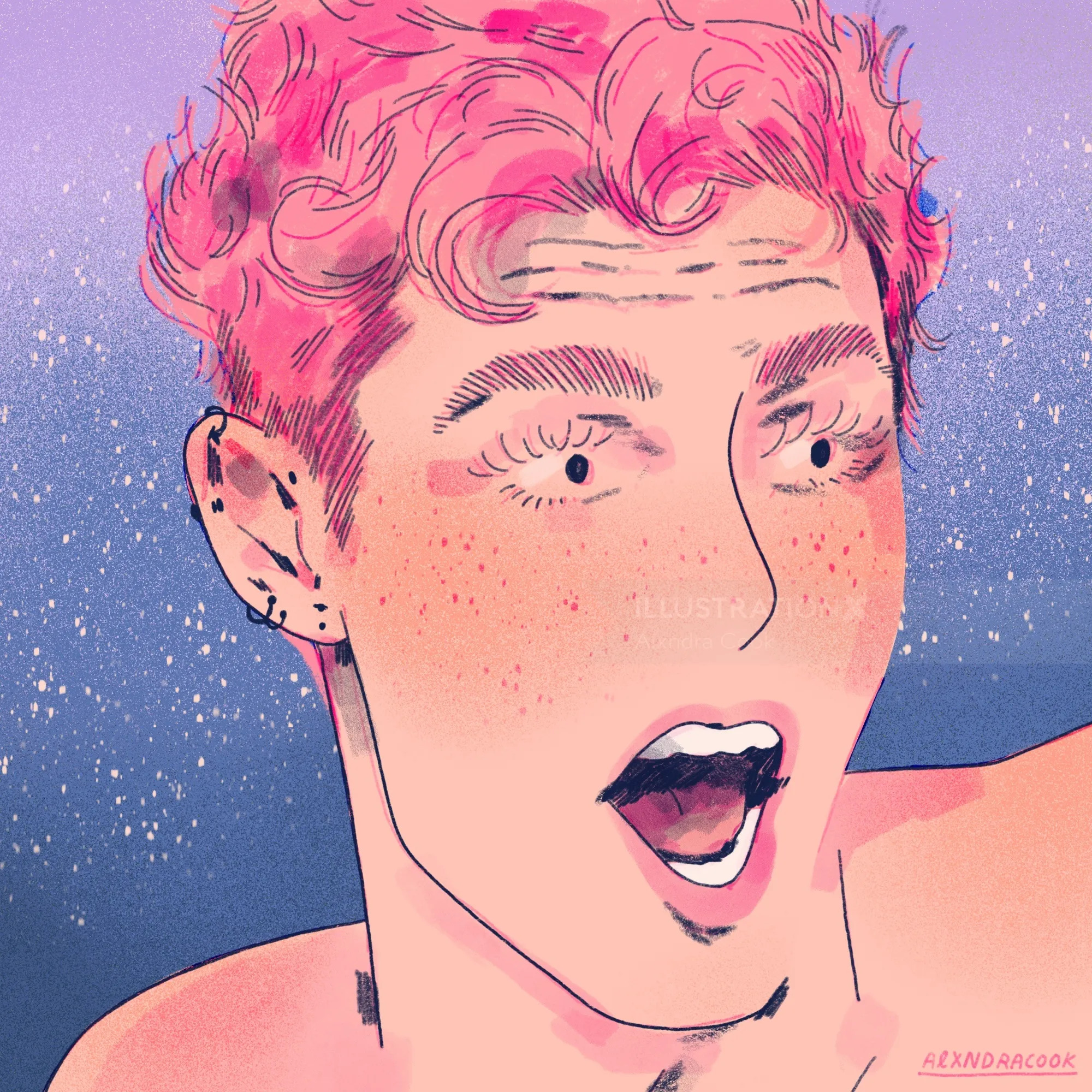 Character Portrait Study — illustration design